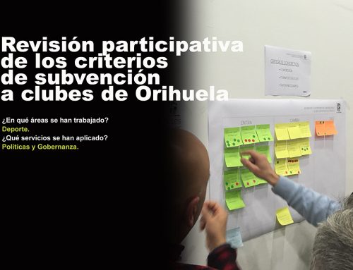 Revisión participativa de los criterios de subvención a clubes de Orihuela